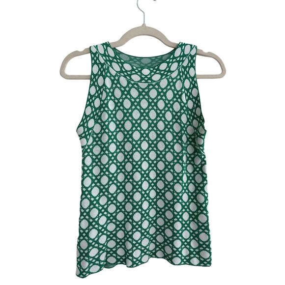Ann Taylor Sleeveless Retro Style Top Size Small - Picture 1 of 4